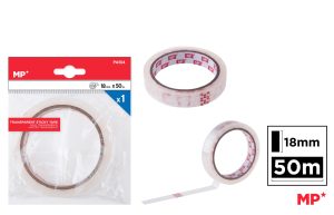 CINTA ADHESIVA EXTRALARGA 18 MM X 50 M