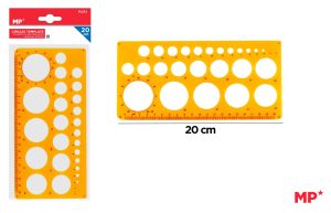 PLANTILLA  FORMAS SURTIDAS 20 CM