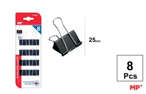 PINZA DE ACERO NEGRO 8 UNID