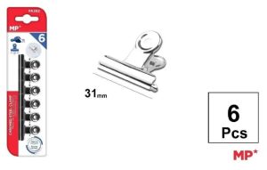 PINZA DE ACERO CROMADO 6 UNID