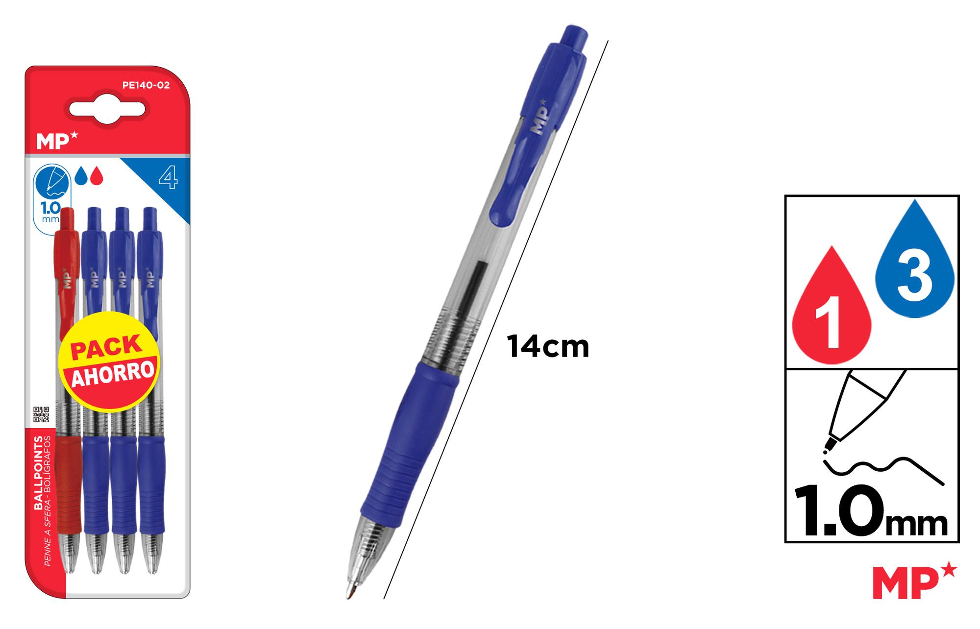 BOLÍGRAFOS PUNTA 1.0 mm