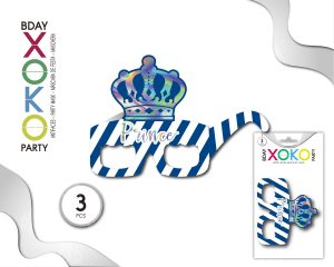 GAFAS CDE PAPEL 3 PIEZAS PRINCE