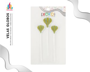 Velas 3 piezas