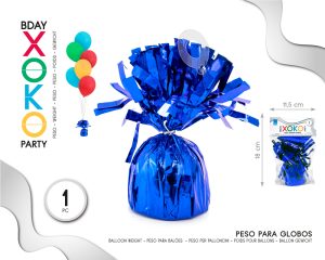 PESOS PARA GLOBOS AZUL
