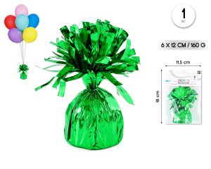 PESOS PARA GLOBOS  VERDE