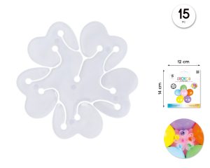 CLIP PARA GLOBOS 15 PIEZA