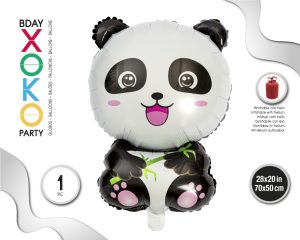 Globo Oso Panda 50 x 76 Cm Helio