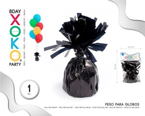 PESOS PARA GLOBOS NEGRO