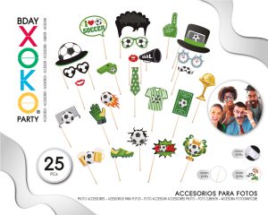 ACCESORIOS PARA FOTOS 25 PIEZAS
