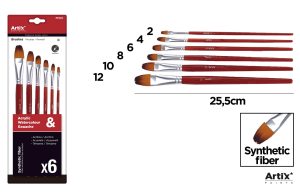 PINCEL PROFESIONAL  6 Uds