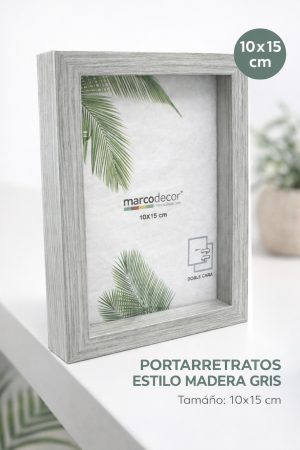 MARCO DECOR MCD MARCO DOBLE CARA BLANCO 10X15CM