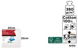 LIENZO 3.5 cm 380 g/m² 20 x 20 cm