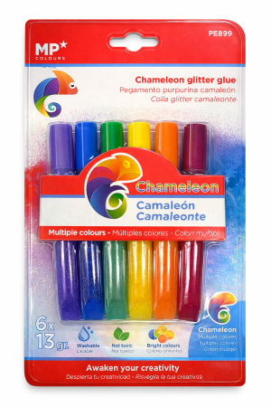 Pegamento purpurina camaleon