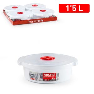 Fiambrera Micro Redonda - 1,5L