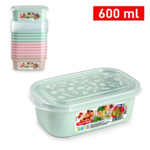 Fiambrera Basic Rectangular - 600ml