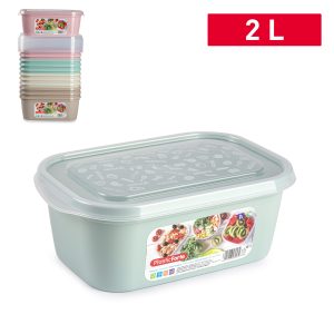 Fiambrera Basic Rectangular - 2L
