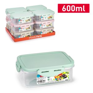 Fiambrera Click Rectangular - 600ml