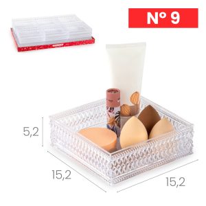 Organizador de cristal