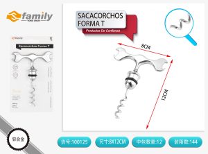 SACACORCHOS FORMA T