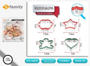 MOLDE DE GALLETAS