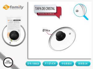 TAPA DE CRISTAL 14 CM