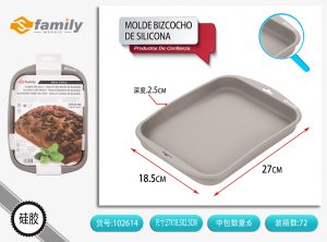 MOLDE PARA BOLOS DE SILICONA