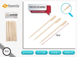 PINCHOS DE BAMBU