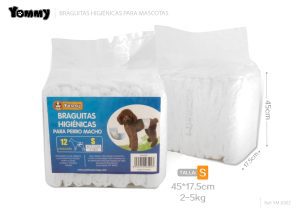 BRAGUITAS HIGIENICAS TALLA S 12 UNIDADES