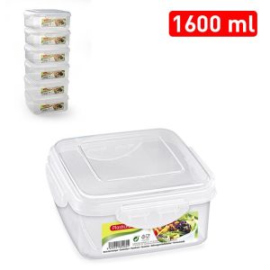 Fiambrera Click Cuadrada - 1,6L