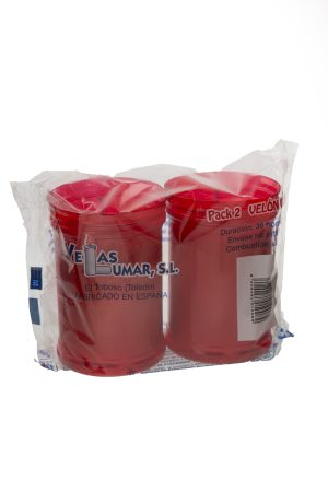VELA ROJA PACK 2 36 HORAS