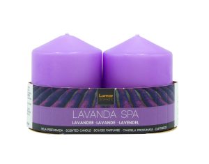 VELAS LAVANDA PACK DE 2 135 G