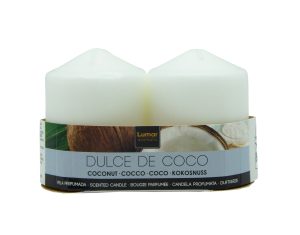 VELAS DULCE DE COCO PACK DE 2 135 G