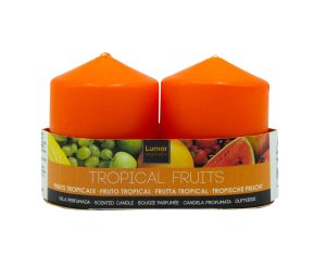 VELAS FRUTAS TROPICALES PACK DE 2 135 G