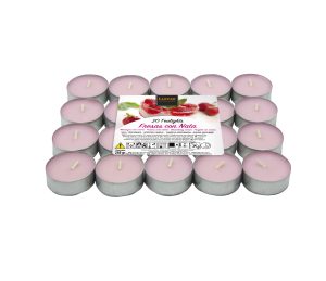VELA PERFUMADA FRESAS CON NATA PACK 20 240 G