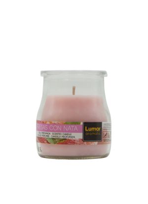 VELA PERFUMADA FRESAS CON NATA 100 G