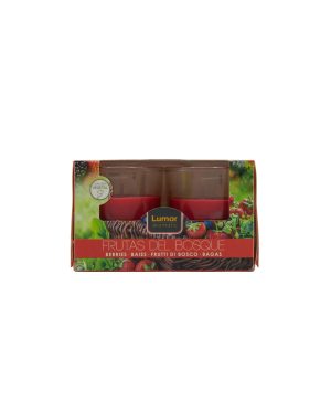 VELA PERFUMADA FRUTAS DEL BOSQUE 2 UNIDADES X 57 G