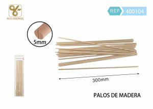 PALOS PARA MANUALIDADES 5 X 300 MM