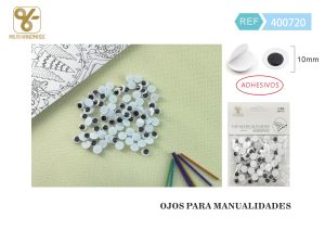 OJO ADHESIVO PARA MANUALIDADES 10 MM