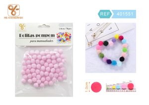 BOLITAS DE POMPOM 1 CM
