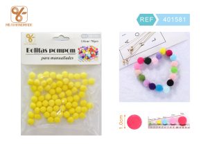 BOLITAS DE POMPOM 1 CM