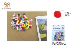 BOLITAS DE POMPOM 1 CM