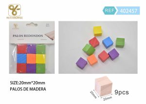 ACCESORIOS DE MADERA PARA MANUALIDADES 2 CM