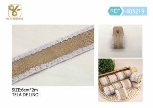 ACCESORIOS DE LINO PARA MANUALIDADES