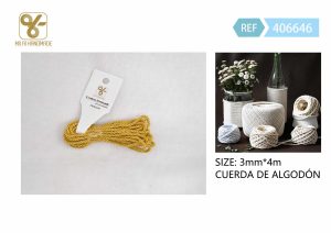 CORDON TRENZADO 3MM X 4 M