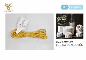 CORDON TRENZADO 5 MM X 3 M