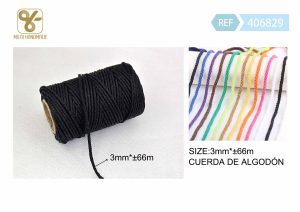 CUERDA DE ALGODÓN 3 MM