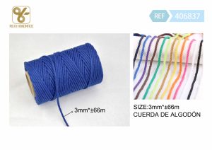 CUERDA DE ALGODÓN 3 MM