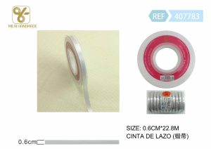 CINTA DE EREGALO 0,6 CM X 22,8 M