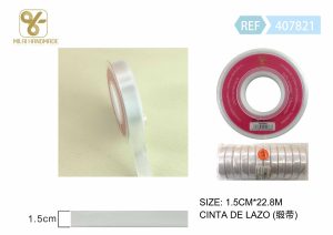 CINTA DE REGALO 1,5 CM X 22,8 M