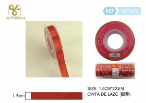 CINTA DE REGALO 1,5 CM X 22,8 M